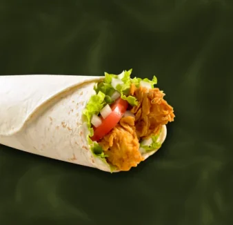 Chicken roll — Tenders, cheddar, crudités