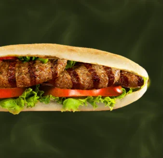 Kefta — Viande hachée maison, crudités